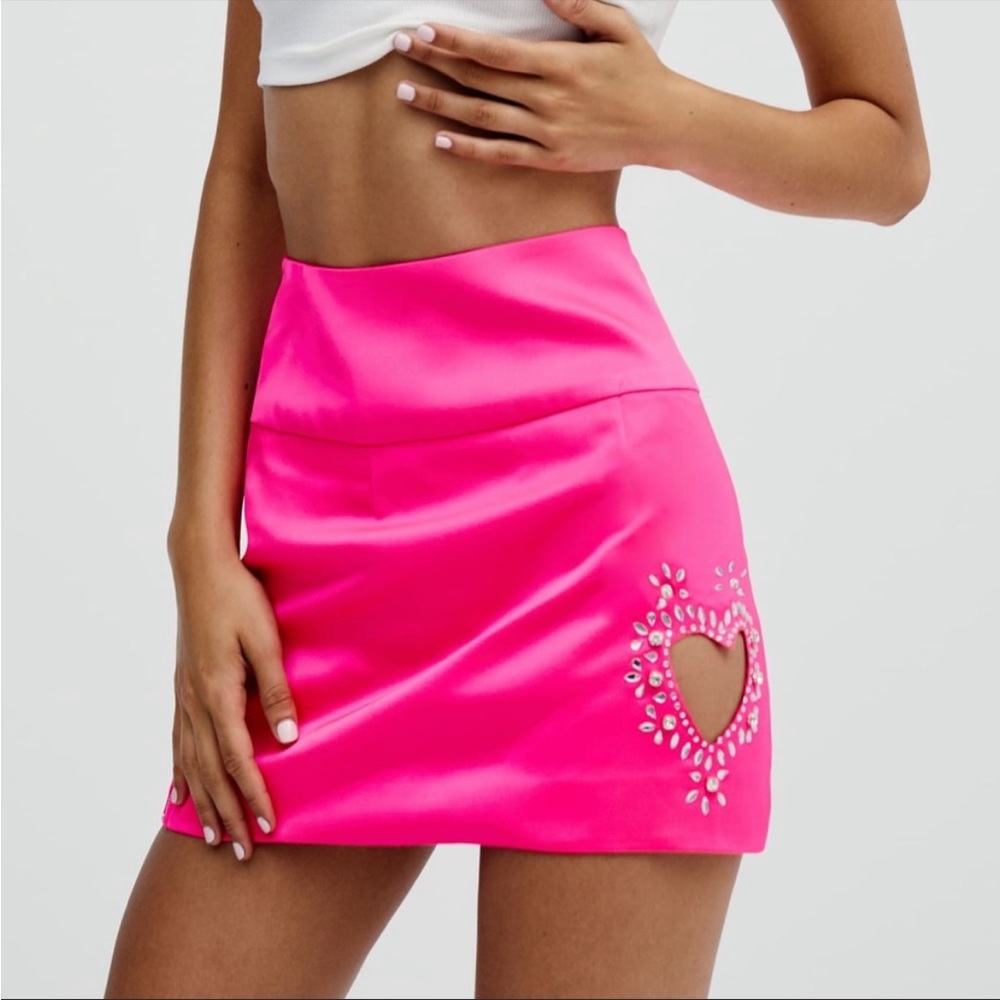 FOR LOVE & LEMONS Hazel Mini Skirt